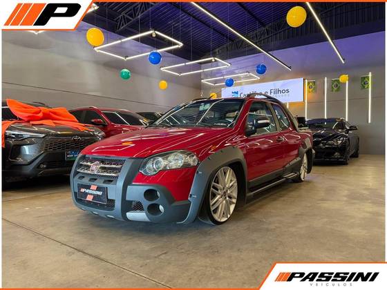 FIAT STRADA 1.8 MPI ADVENTURE CE 8V FLEX 2P MANUAL FIAT STRADA 1.8 MPI ADVENTURE CE 8V FLEX 2P MANUAL